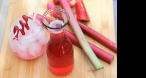 Rhubarb Simple Syrup