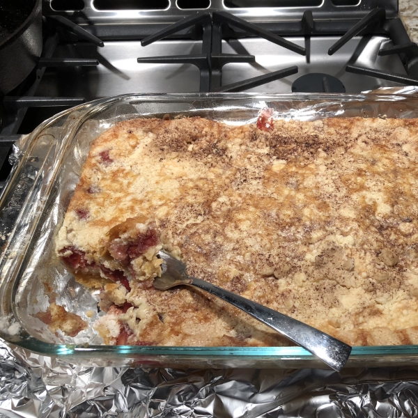 Cherry Cream Cheese Dump Cake