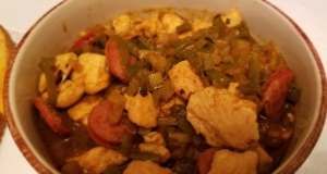 Diet-Friendly Chicken And Sausage Gumbo