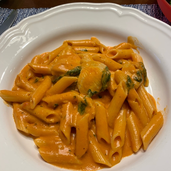 Rigatoni Florentine