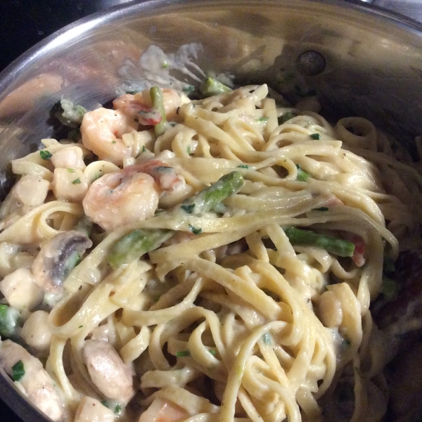 Seafood Fettuccine