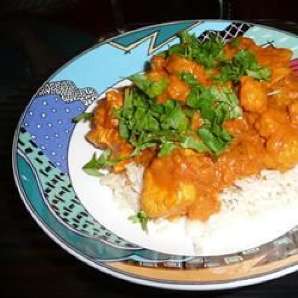 Indian Vegetarian Curried Cauliflower