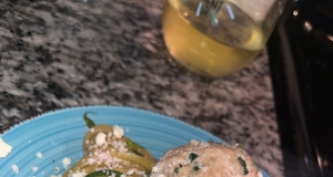 Baked Spinach, Feta, and Turkey Meatballs