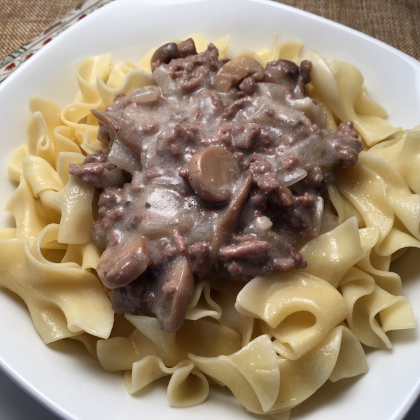 Our Favorite Beef Stroganoff