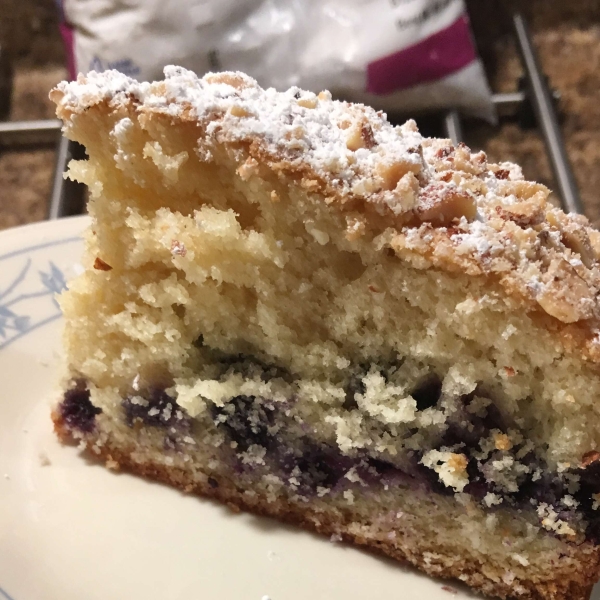 Mixed Berry Almond Cake