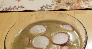 Radish Top Soup