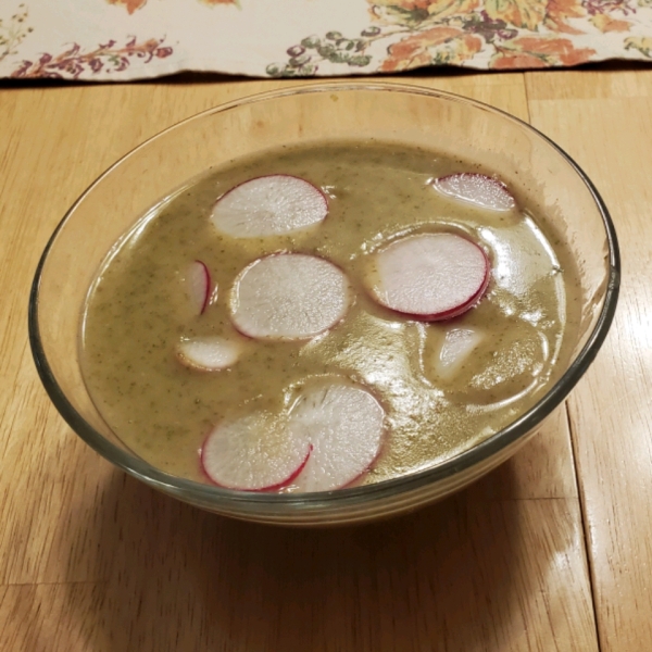 Radish Top Soup