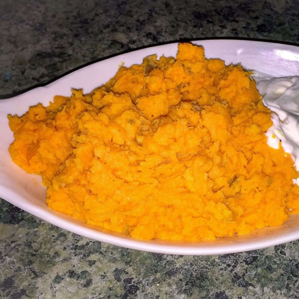 Curried Sweet Potato Mash