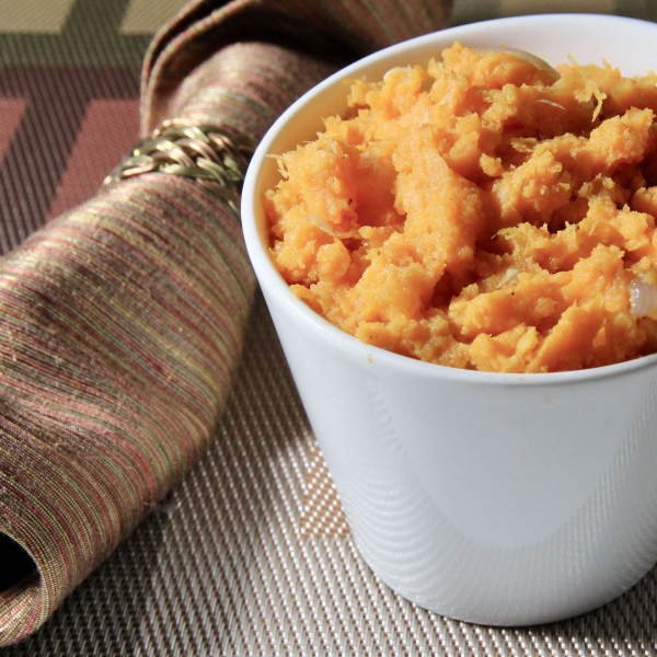 Curried Sweet Potato Mash