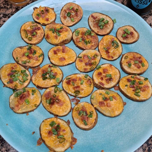 Cheese and Bacon Potato Rounds