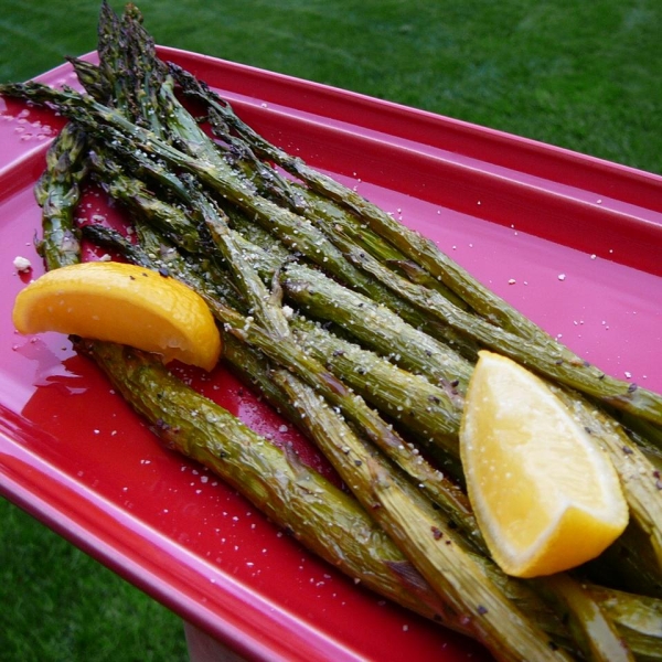 Roasted Parmesan Asparagus