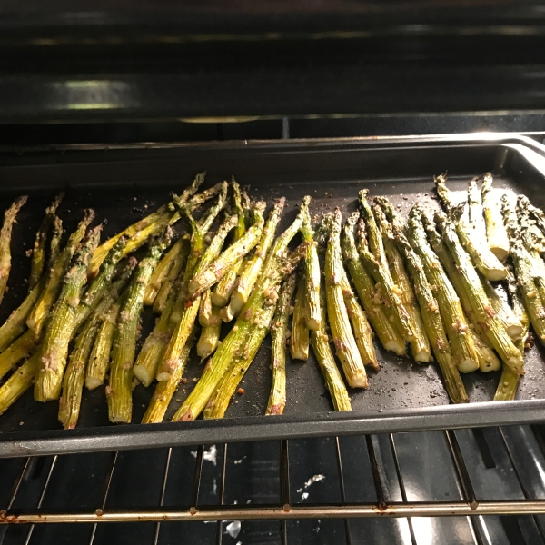 Roasted Parmesan Asparagus