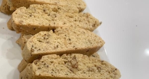 Anise Walnut Biscotti