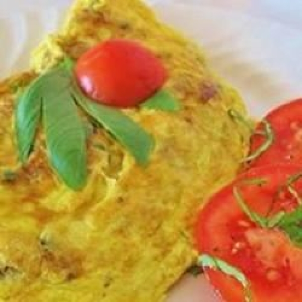 Mushroom Spinach Omelet