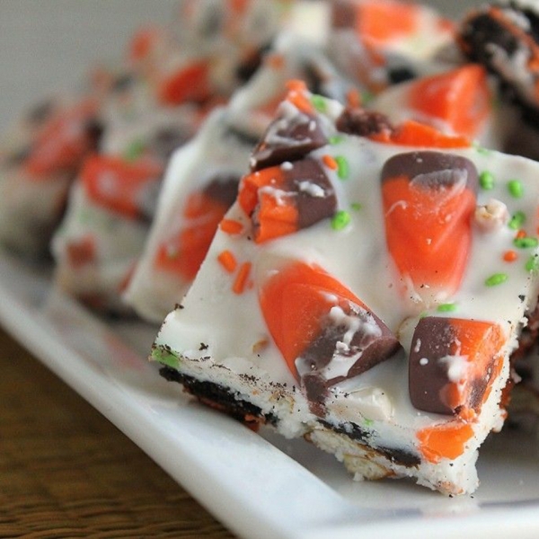 Candy Corn Bark