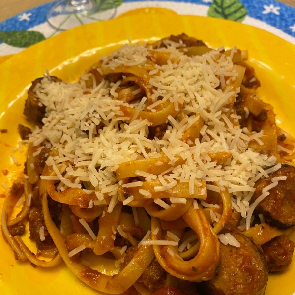 Italian Sausage Spaghetti