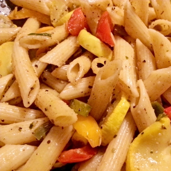 Penne Pasta with Peppers