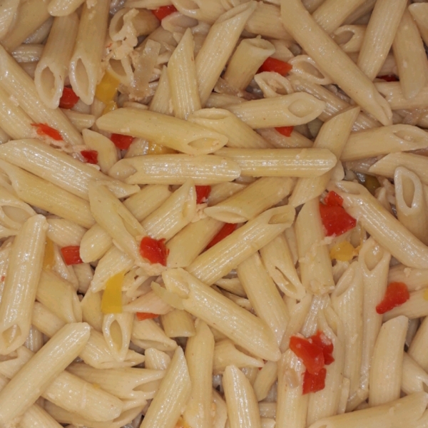 Penne Pasta with Peppers