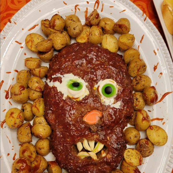 Halloween Zombie Meatloaf