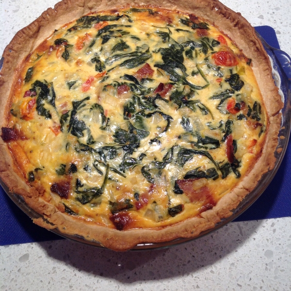 Suzanne's Spinach Quiche