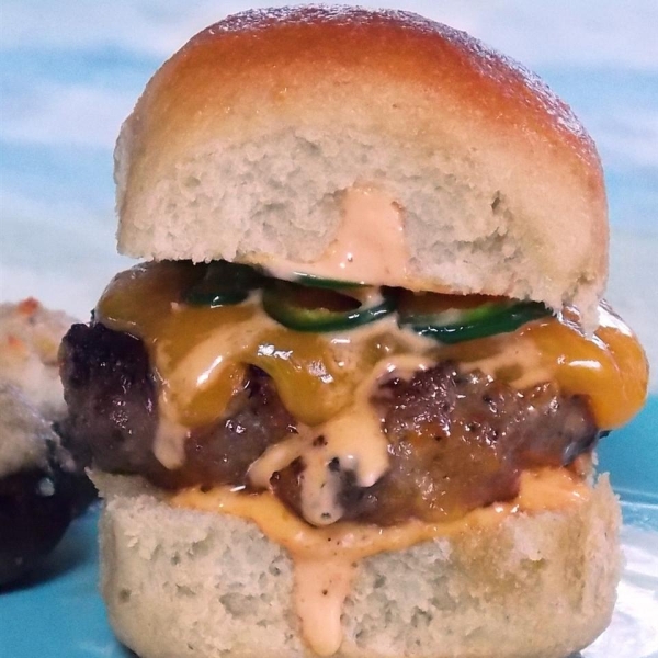 Honey Jalapeno Burgers
