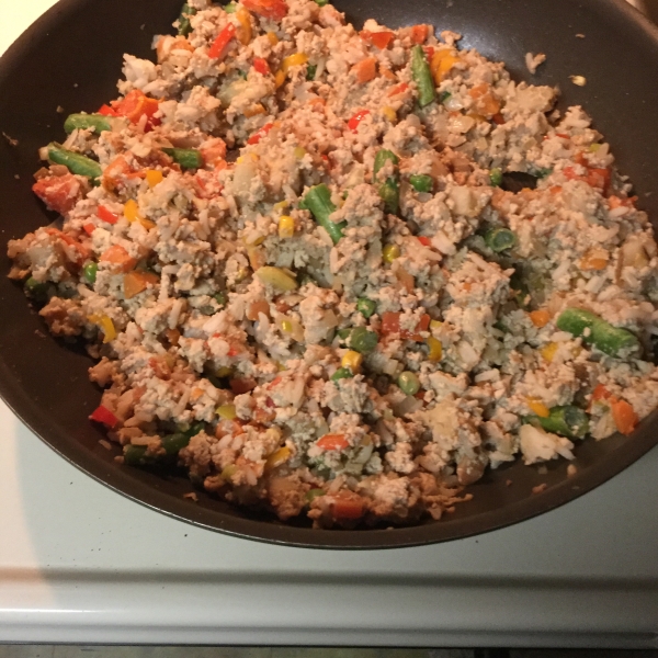 Vegan Fried Rice with Tofu