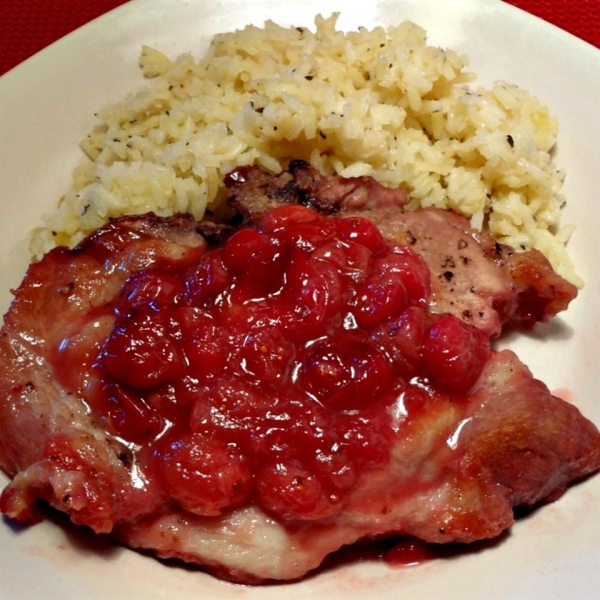 Cranberry Pork Chops