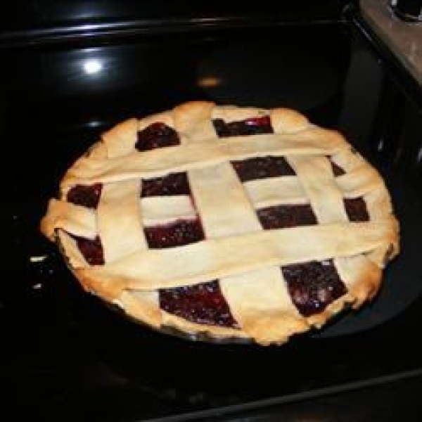 Blackberry-Chocolate Chip Pie