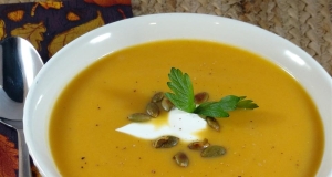 Butternut Squash and Apple Cider Soup