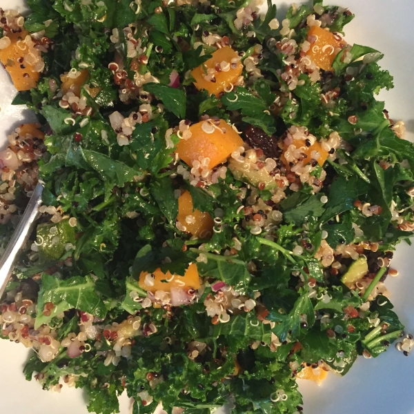 Quinoa, Butternut Squash, and Kale Salad