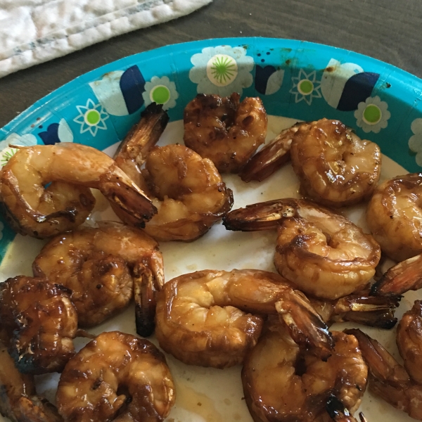 Honey Grilled Shrimp