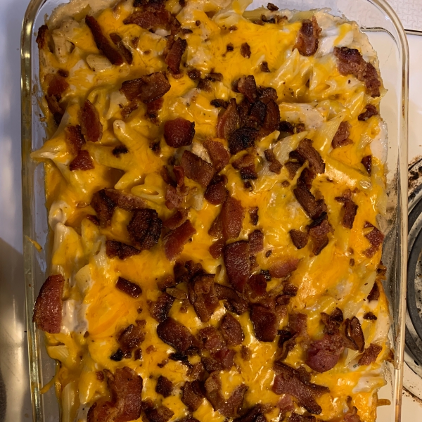 Chicken Bacon Ranch Casserole