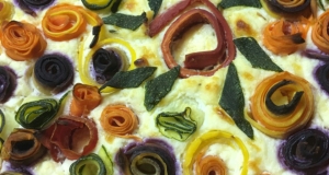 Veggie Rose Tart