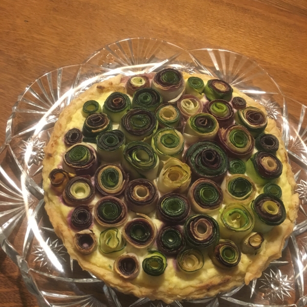 Veggie Rose Tart