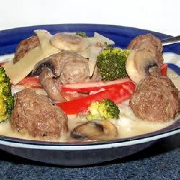 Green Curry Lamb Balls