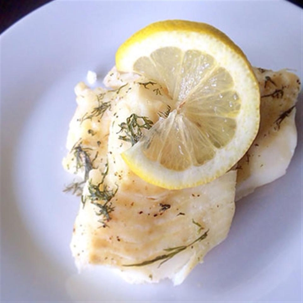 Salt-Crusted Lemon-Dill Cod Fillets