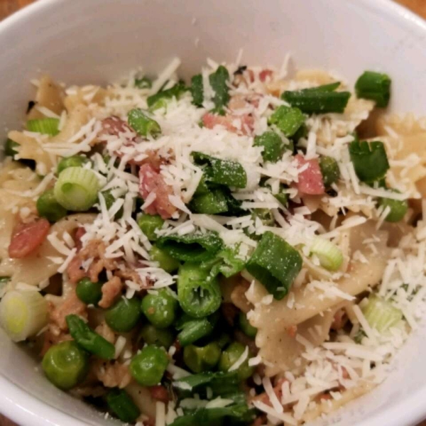 Peas and Pancetta