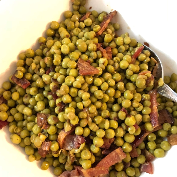 Peas and Pancetta