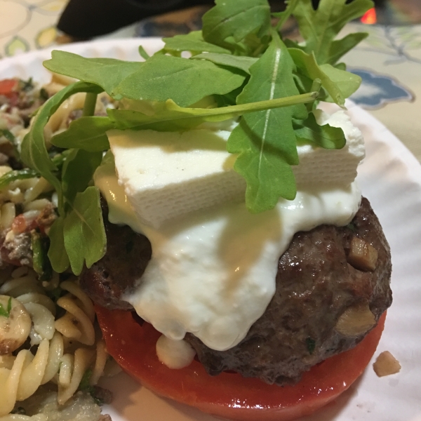 Mediterranean Orzo Spinach Salad