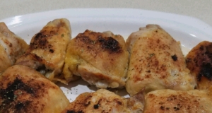 Easy Baked Chicken Thighs