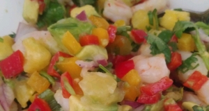 Shrimp and Pineapple Ceviche