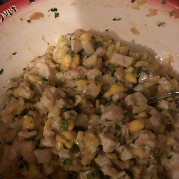 Shrimp and Pineapple Ceviche