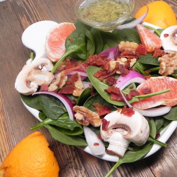 Spinach Orange Salad