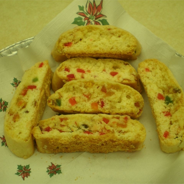 Candied Fruit Biscotti