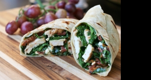 Chicken, Feta Cheese, and Sun-Dried Tomato Wraps