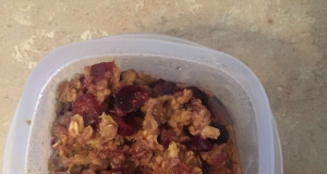 Cranberry-Orange Spiced Oatmeal