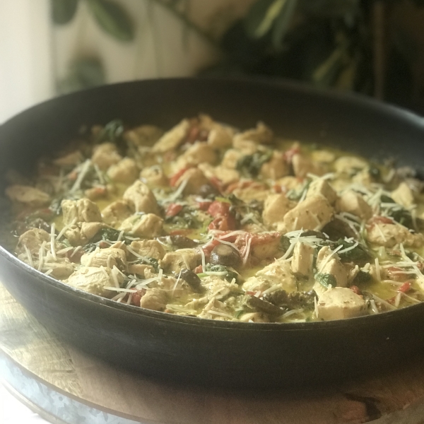 Pesto Chicken Skillet