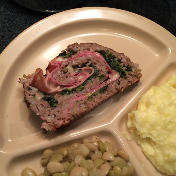 Da Beef Lover's Half Time Stuffed Meatloaf