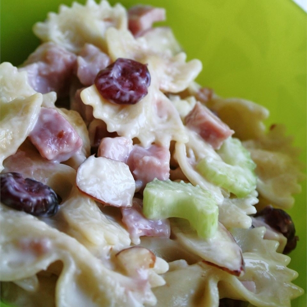 Cranberry and Almond Pasta Salad