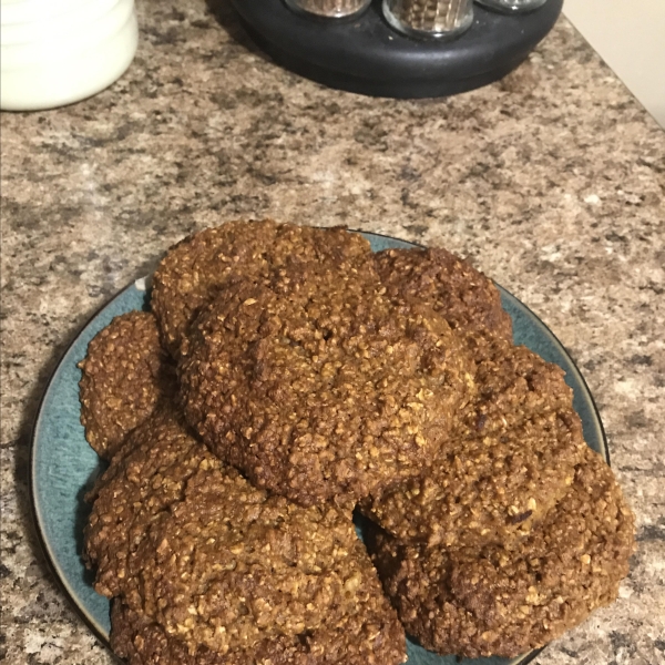 Pumpkin Oatmeal Cookies for Two